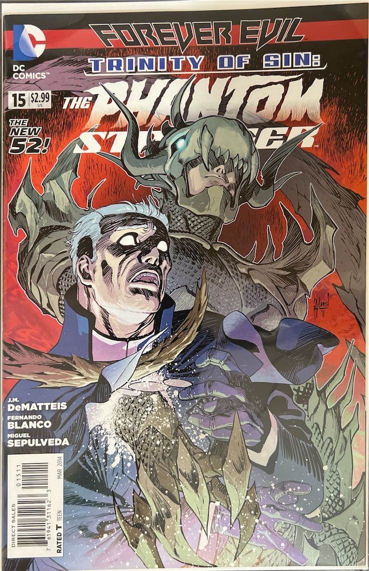 Forever Evil: Trinity of Sin: The Phantom Stranger, #015 (DC Comics, 2014) - Direct Sales Edition