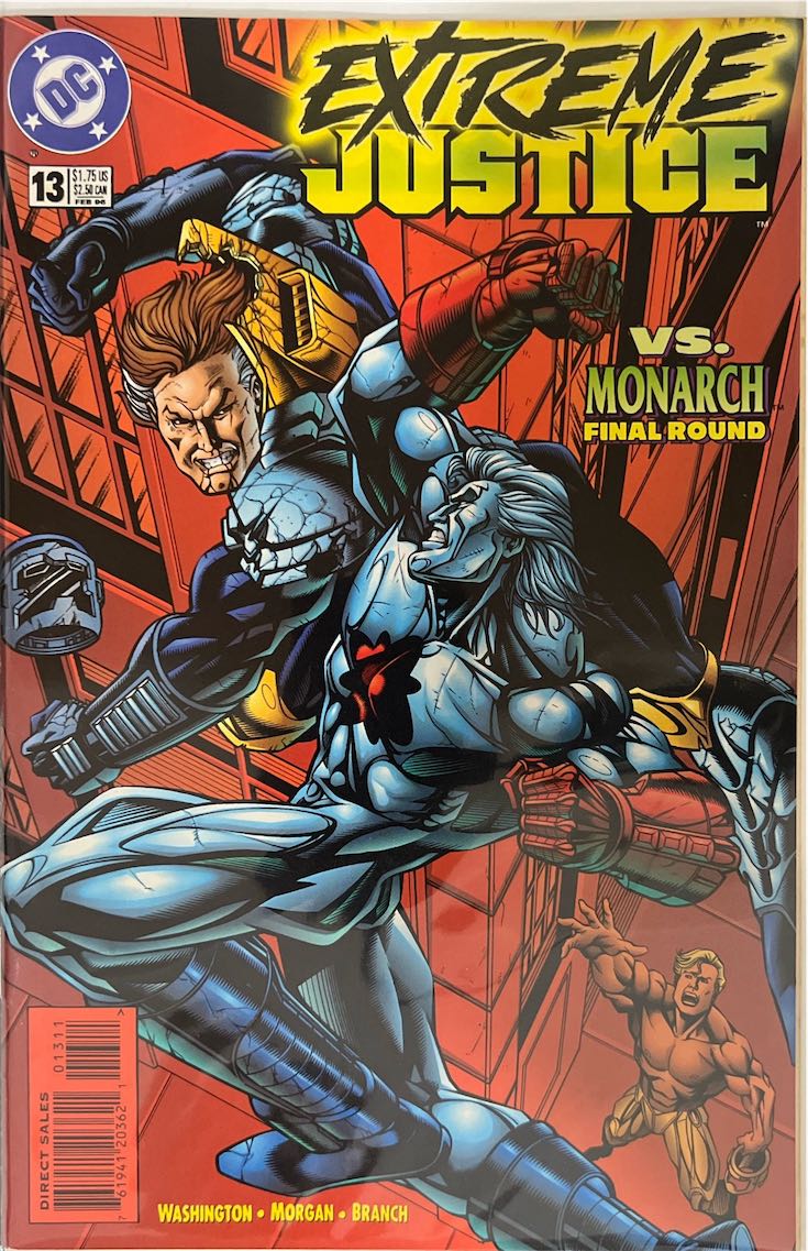 Extreme Justice, #013, vs. Monarch: Final Round (DC Comics, 1996) - Direct Sales