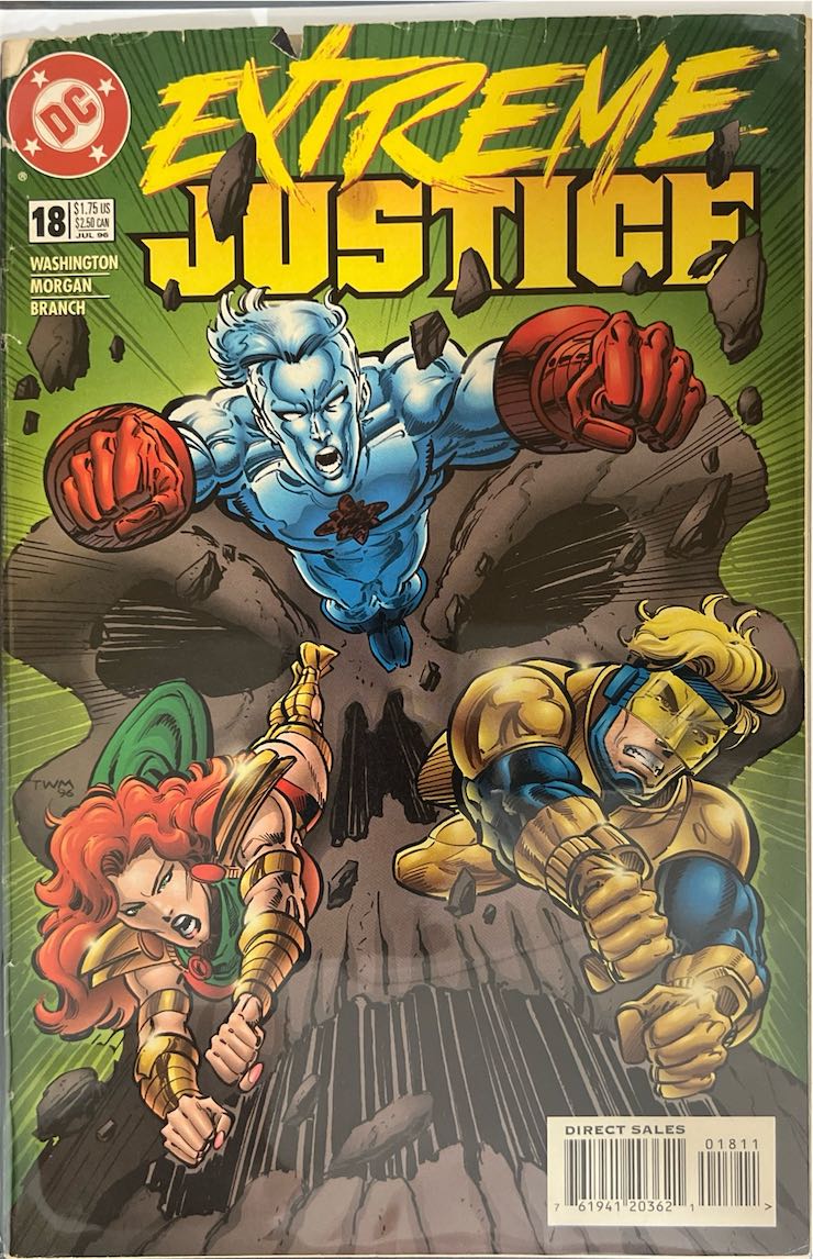 Extreme Justice, #018 (DC Comics, 1996) - Direct Sales