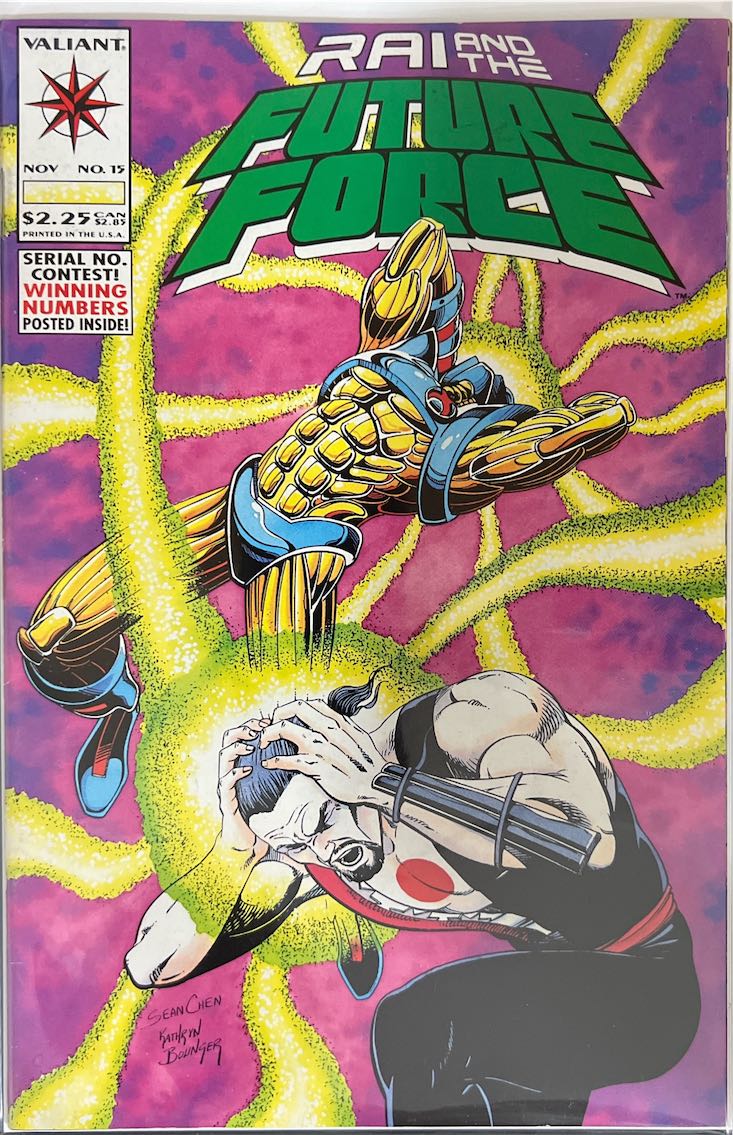 Rai and the Future Force, #015 (Valiant, 1993) - Direct Sales Edition