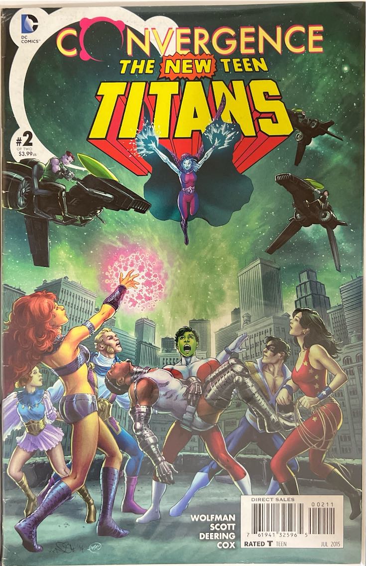 Convergence: The New Teen Titans, #002, (DC Comics, 2015) - Direct Sales