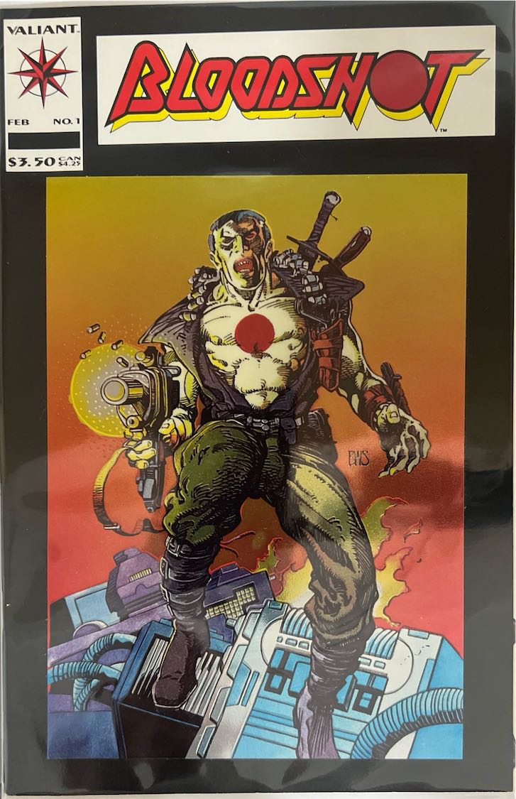 Bloodshot, #001 (Valiant, 1993) - Direct Sales Edition