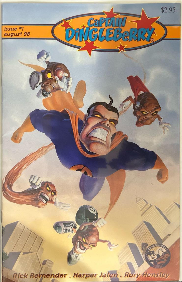 Captain Dingleberry, #001, (Abrah-N-Dez Comics, 1998) - Direct Edition