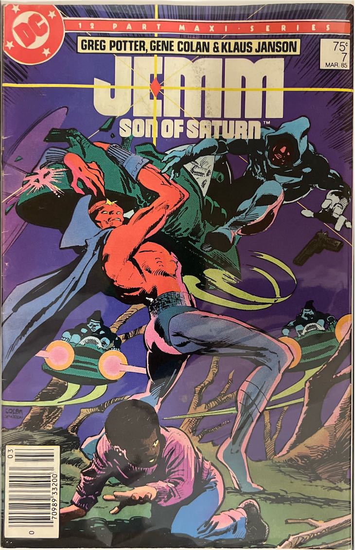 Jemm, Son of Saturn, #007 (DC Comics, 1985) - Direct Sales