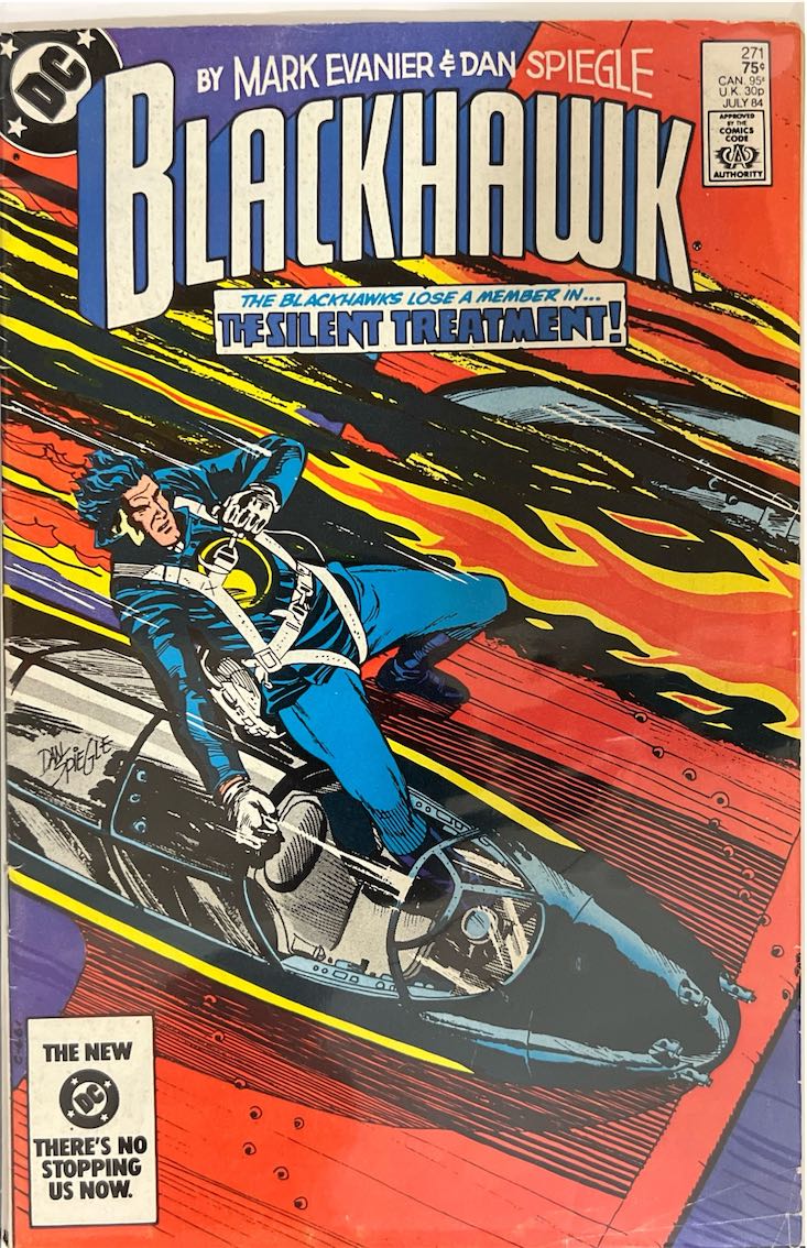 Blackhawk, #271, The Silent Treatment! (DC Comics, 1984) - Direct Sales