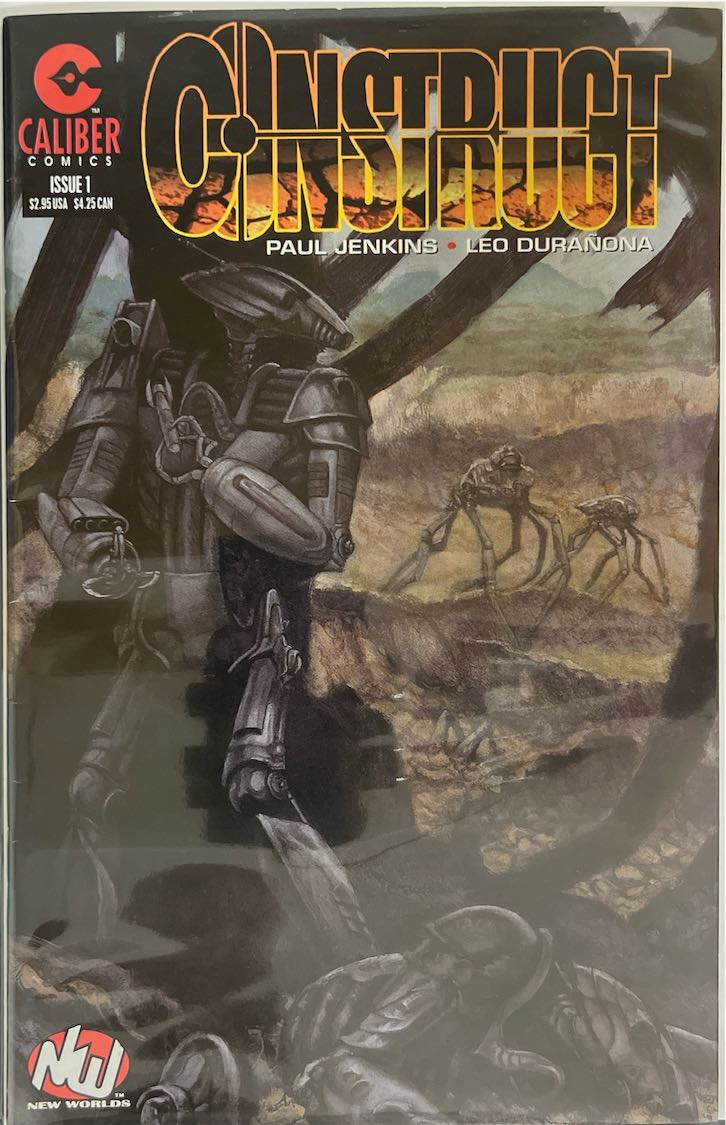 Construct, #001 (Caliber Comics, 1995) - Direct Edition