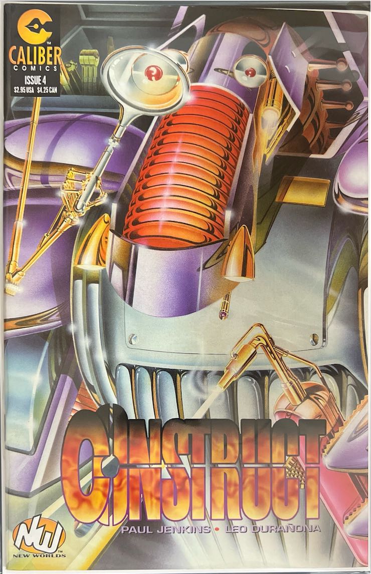 Construct, #004, (Caliber Comics, 1995) - Direct Sales Edition