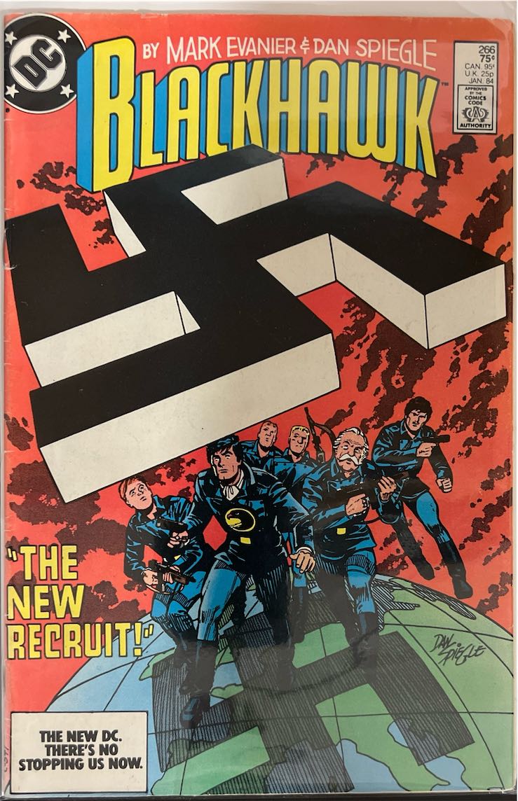 Blackhawk, #266, "The New Recruit" (DC Comics, 1984) - Direct Sales