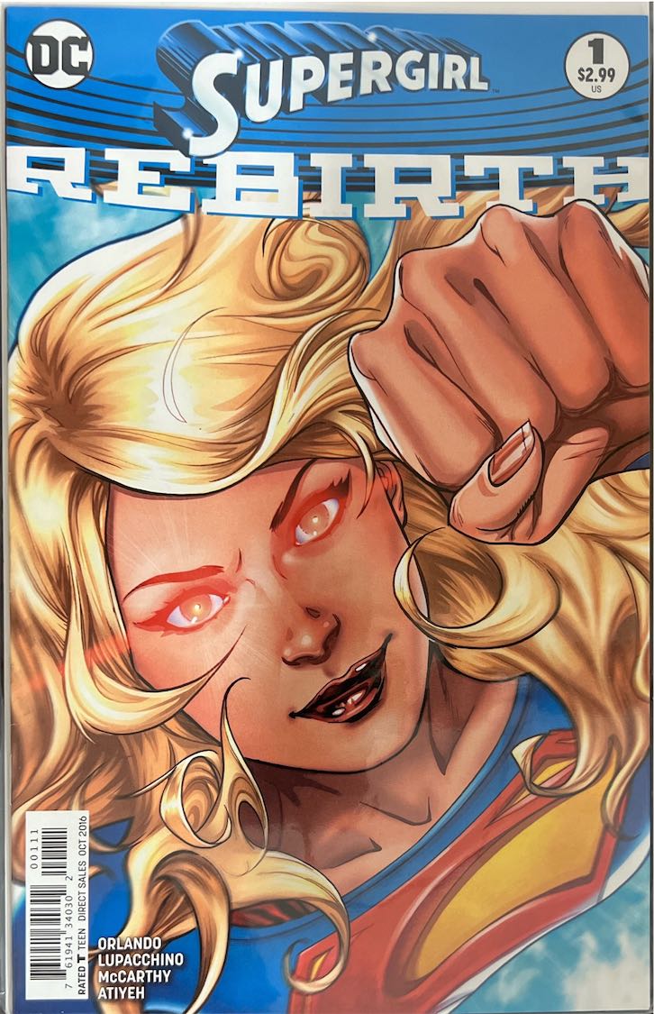 Supergirl, #001, Rebirth (DC Comics, 2016) - Direct Sales