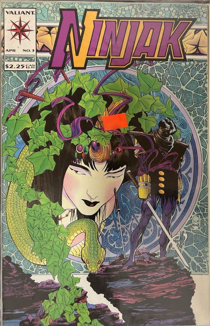 Ninjak, #003, Untitled (Valiant, 1994) - Direct Sales