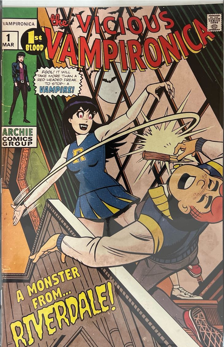 The Vicious Vampironica, #001, 1st Blood (Archie Comics Group, 2019) - Direct Sales