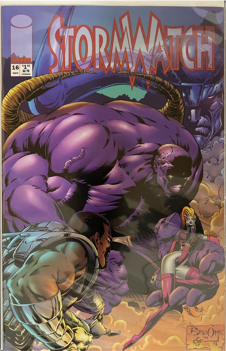 Stormwatch, #016 (Image, 1994) - Direct Sales