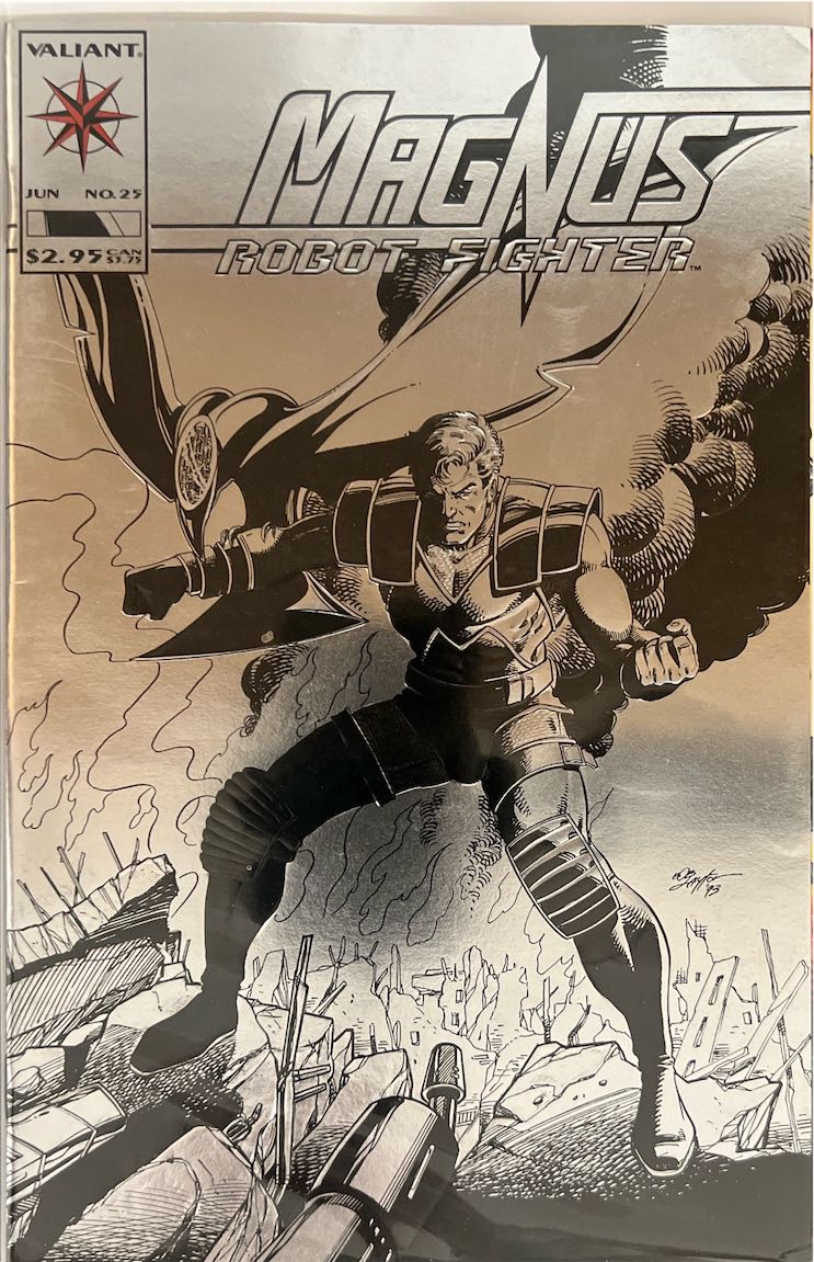 Magnus Robot Fighter, #025, (Valiant, 1993) - Direct Sales