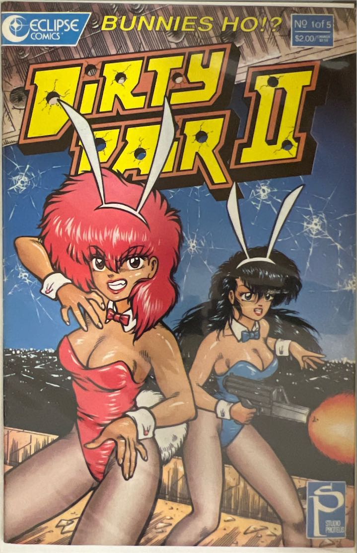 Dirty Pair II, #001, Bunnies Ho!? (Eclipse Comics, 1989) - Direct Sales