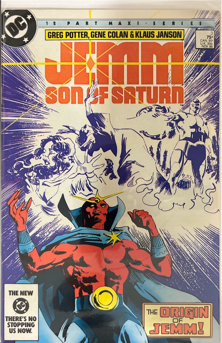 Jemm, Son of Saturn, #003 (DC Comics, 1984) - Direct Sales Edition