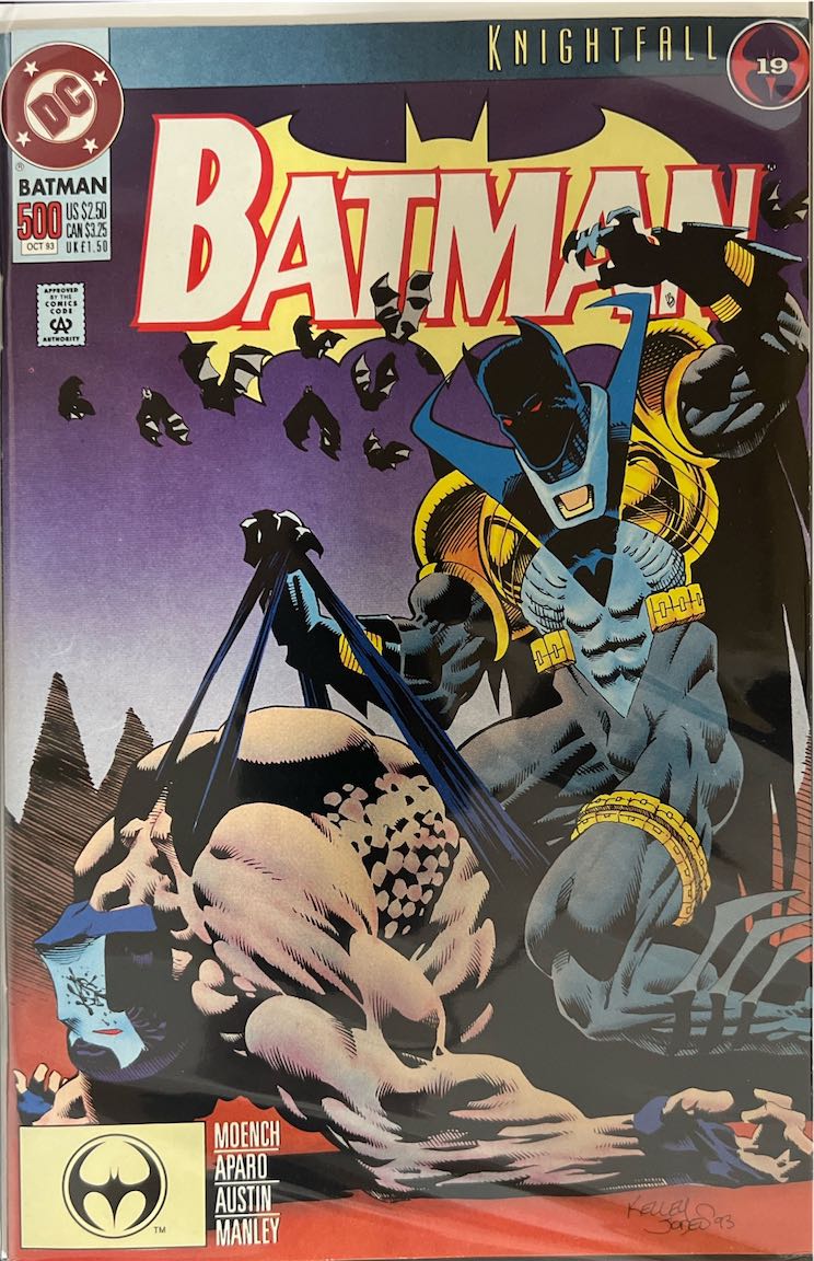 Batman, #500, Knightfall (DC Comics, 1993) - Direct Sales