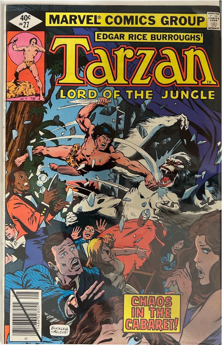 Tarzan, #027, Lord of the Jungle (Marvel, 1979) - Direct Sales