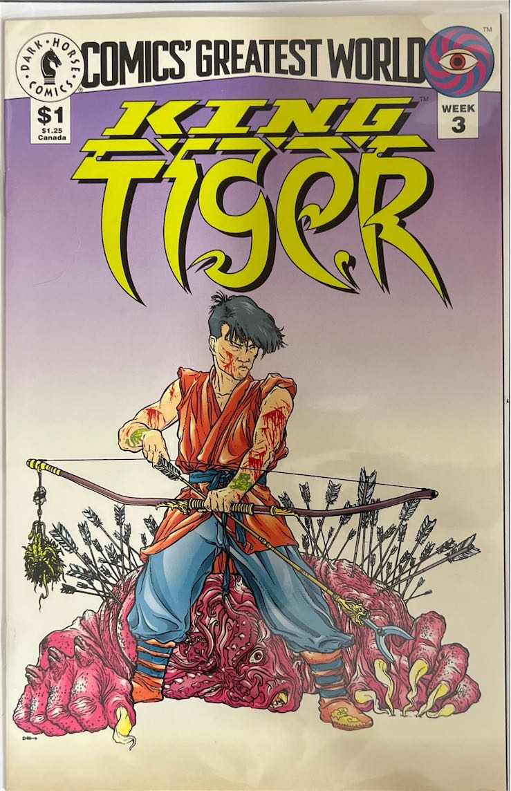 King Tiger, Week 3 (Dark Horse Comics, 1993) - Direct Sales