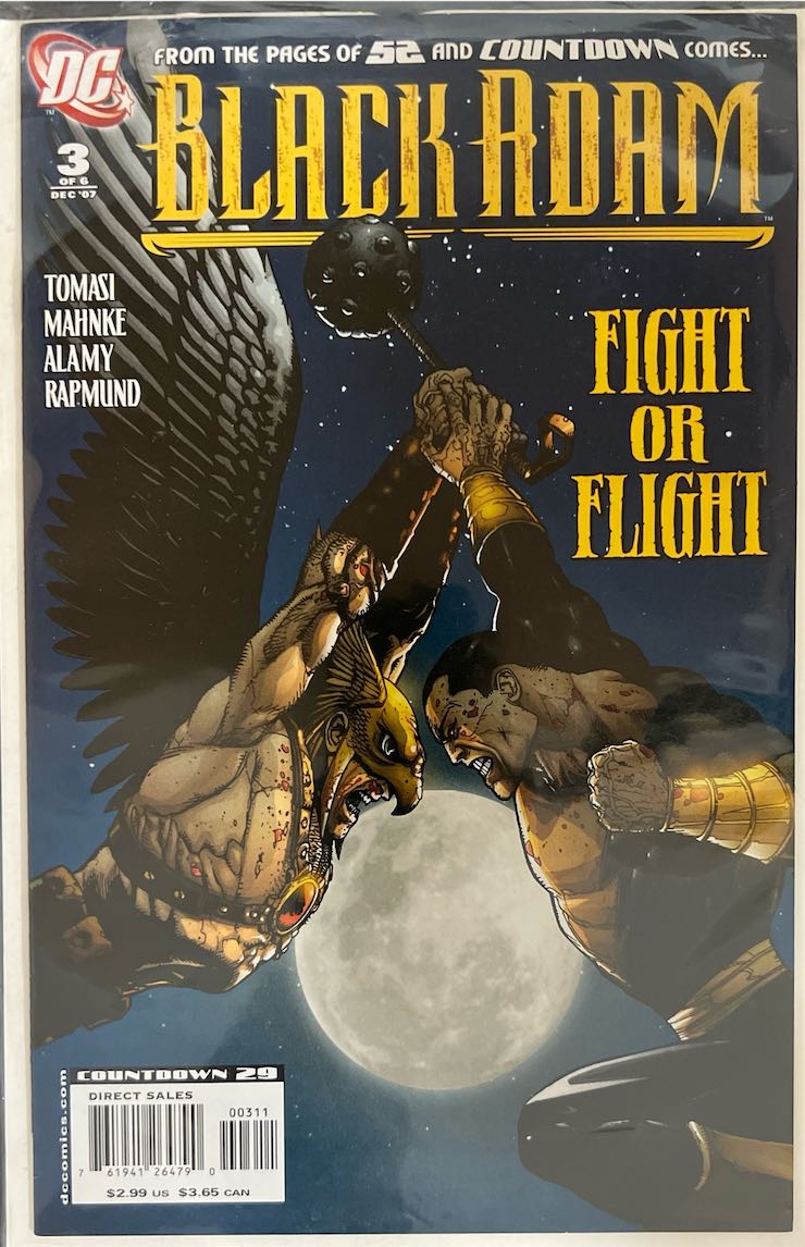 Black Adam, #003, Fight or Flight (DC Comics, 2007) - Direct Sales