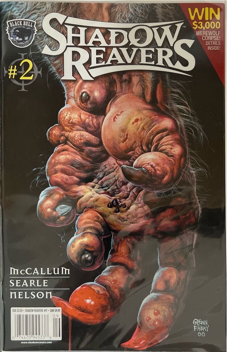 Shadow Reavers, #002, McCallum/Searle/Nelson (Black Bull, 2000) - Direct Sales