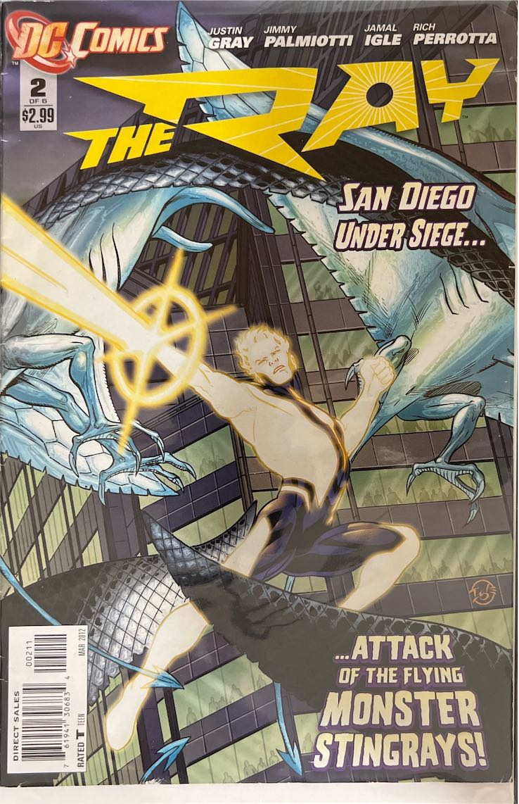 The Ray, #002, San Diego Under Siege... (DC Comics, 2012) - Direct Sales