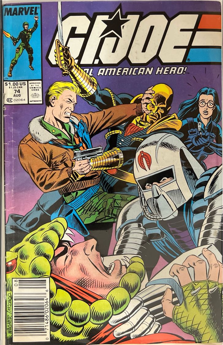 G.I. Joe, #074, A Real American Hero! (Marvel, 1988) - Direct Sales