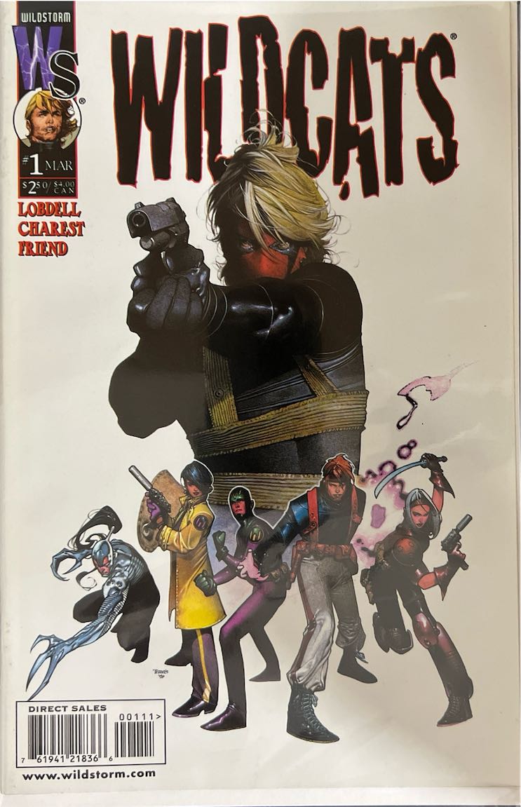 WildC.A.T.s, #001, First Series (WildStorm, 1999) - Direct Sales