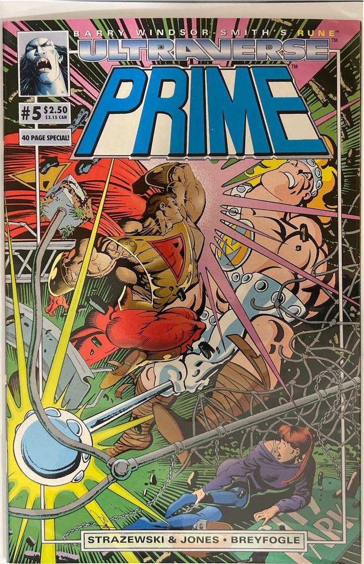 Ultraverse Prime, #005, (Malibu Comics, 1993) - Direct Edition