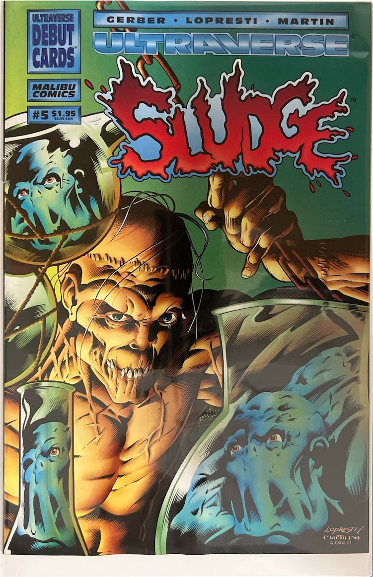 Sludge, #005, (Malibu Comics, 1994) - Direct Sales