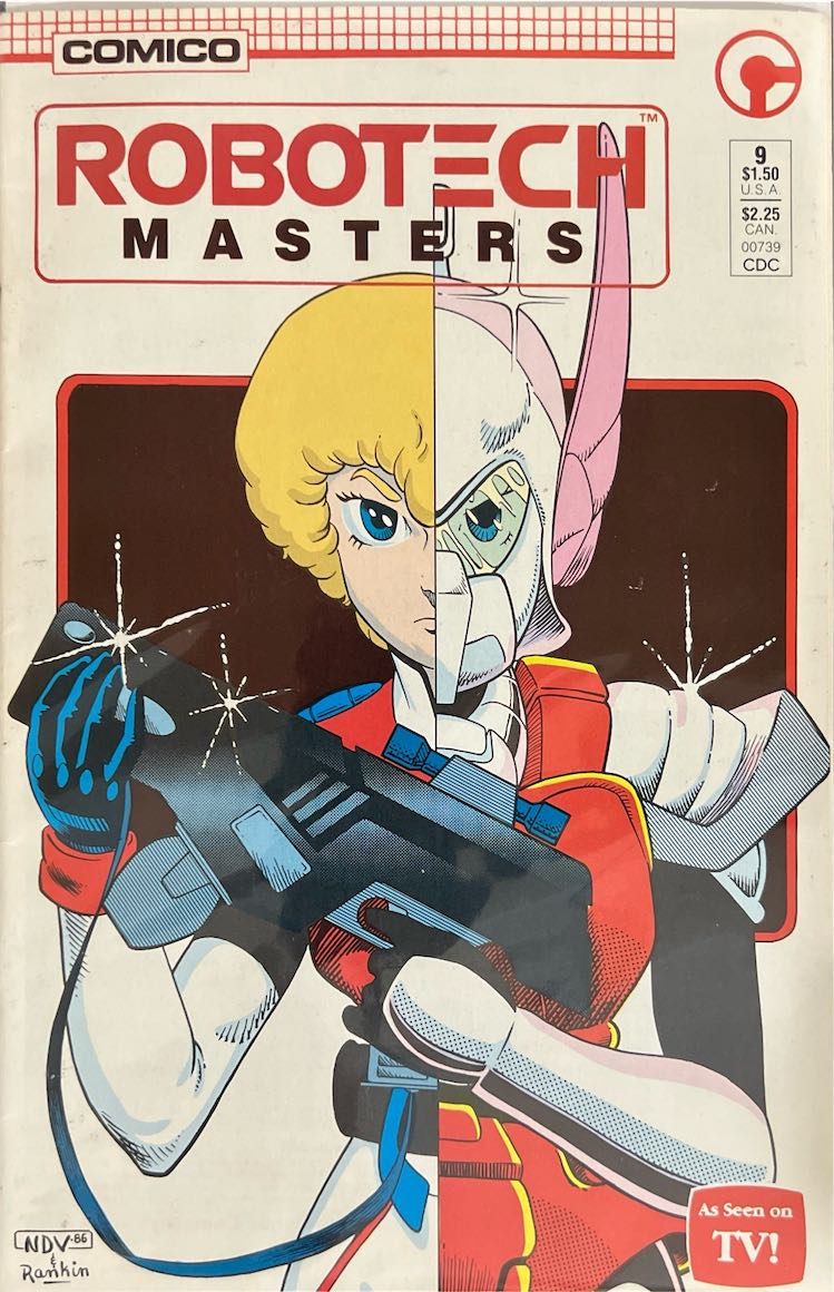 Robotech Masters, #009, (Comico, 1986) - Direct Sales