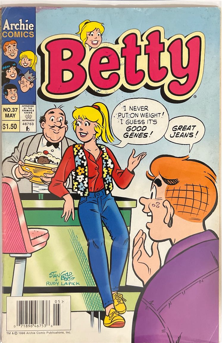 Betty, #037, (Archie Comics, 1996) - Direct Sales