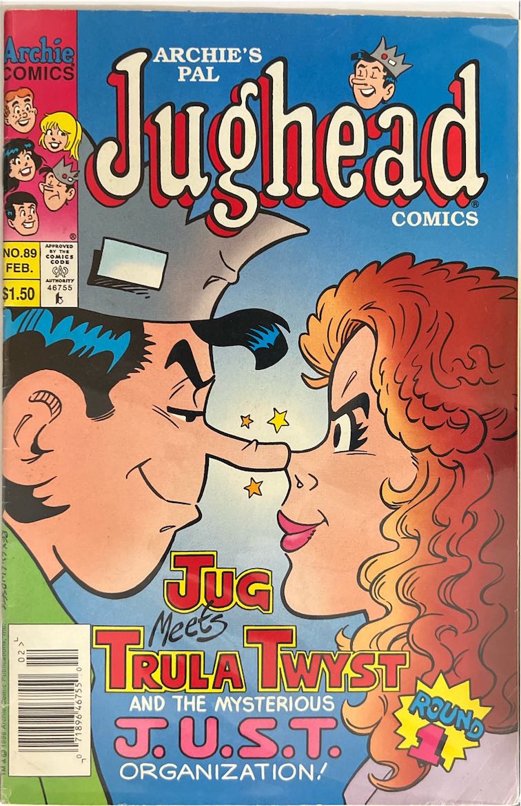 Jughead, #089, Jug Meets Trula Twyst (Archie Comics, 1993) - Direct Sales Edition