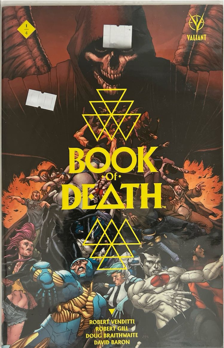 Book of Death, #001, Book of Death (Valiant, 2015) - Direct Sales