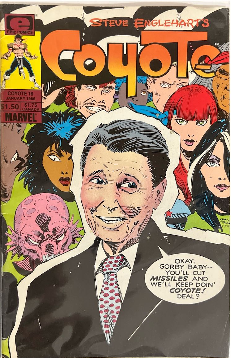 Coyote, #016, (Marvel, 1986) - Direct Edition