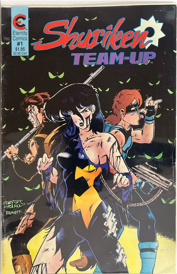 Shuriken Team-Up, #001 (Eternity Comics, 1988) - Direct Sales