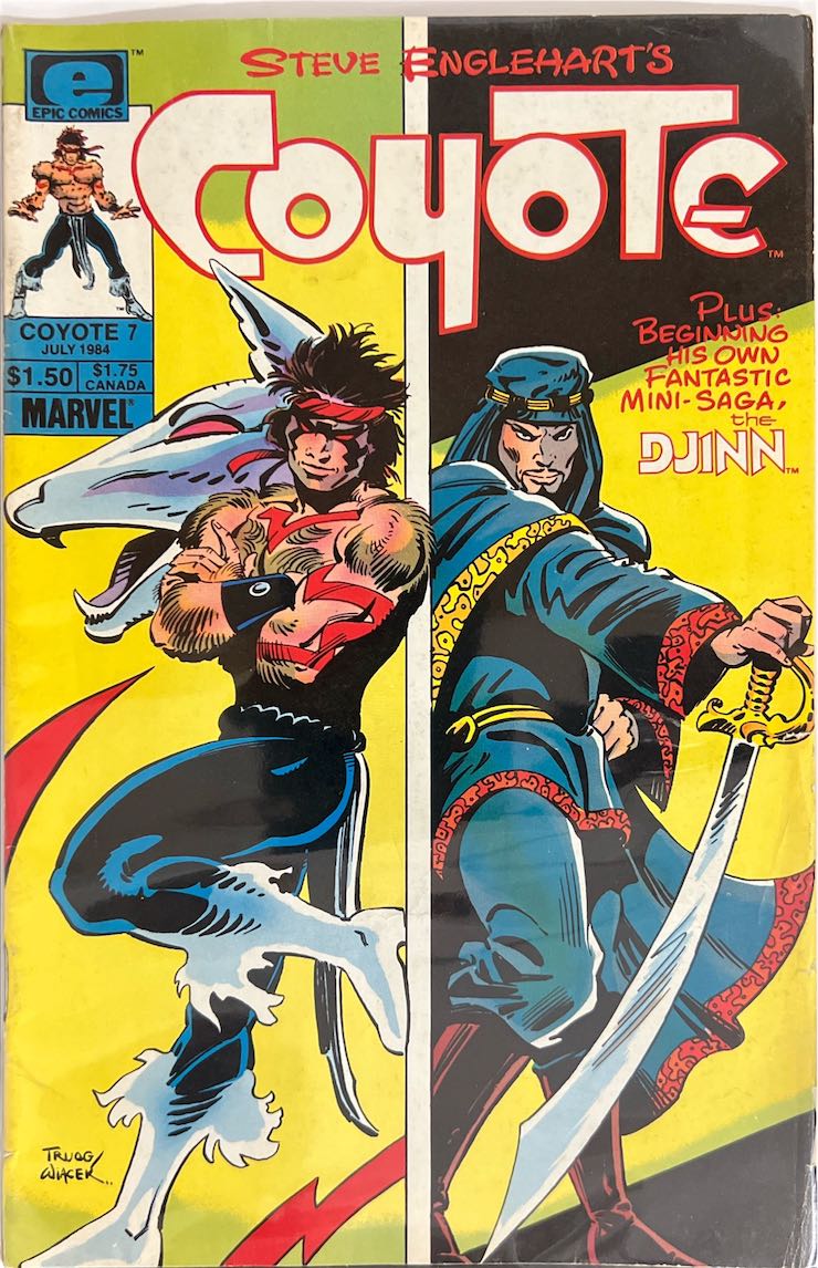 Coyote, #007, Plus Beginning His Own Fantastic Mini-Saga, the Djinn (Marvel, 1984) - Direct Sales