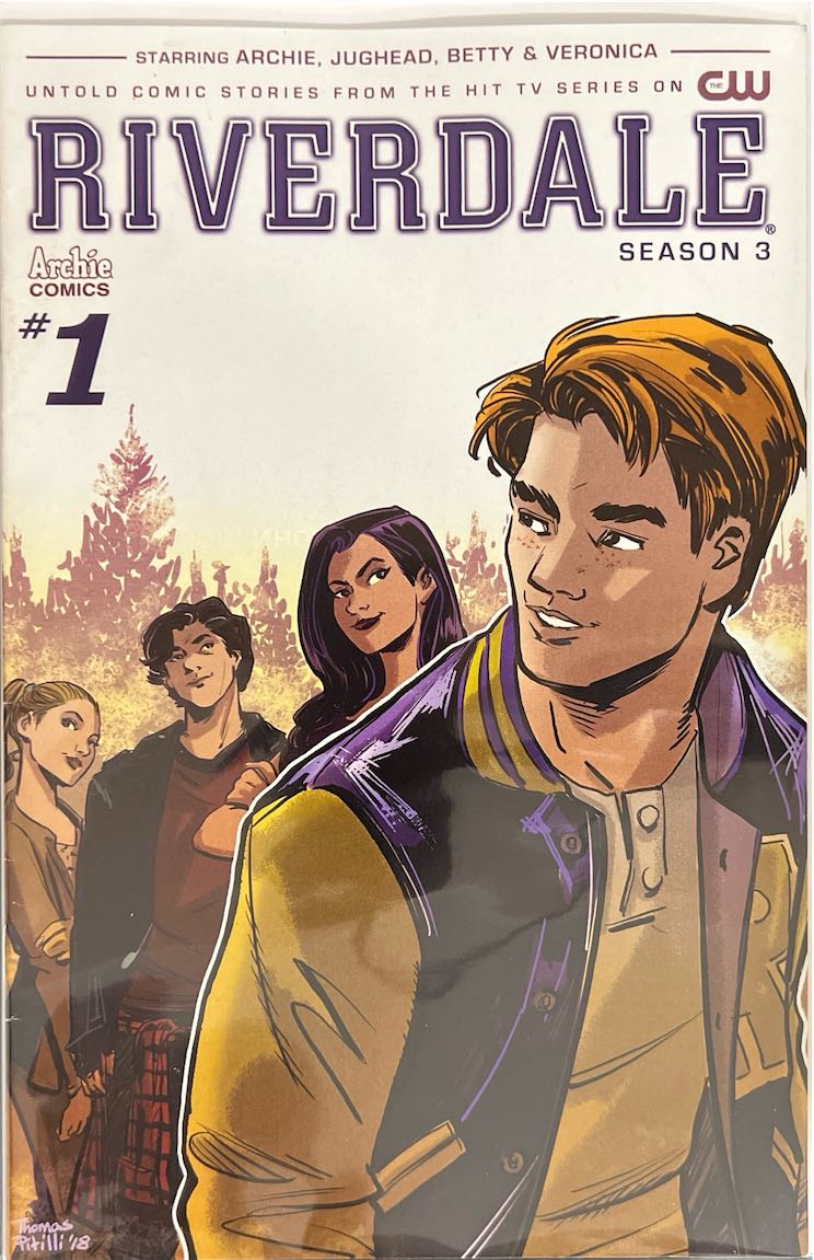 Riverdale, #001, Season 3 (Archie Comics, 2018) - Direct Sales