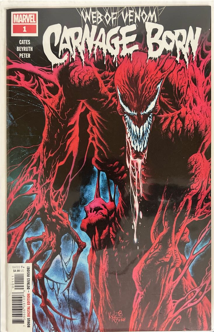 Web of Venom: Carnage Born, #001 (Marvel, 2018) - Direct Edition