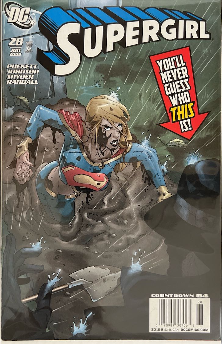 Supergirl, #028, You'll Never Guess Who This Is! (DC Comics, 2008) - Direct Sales