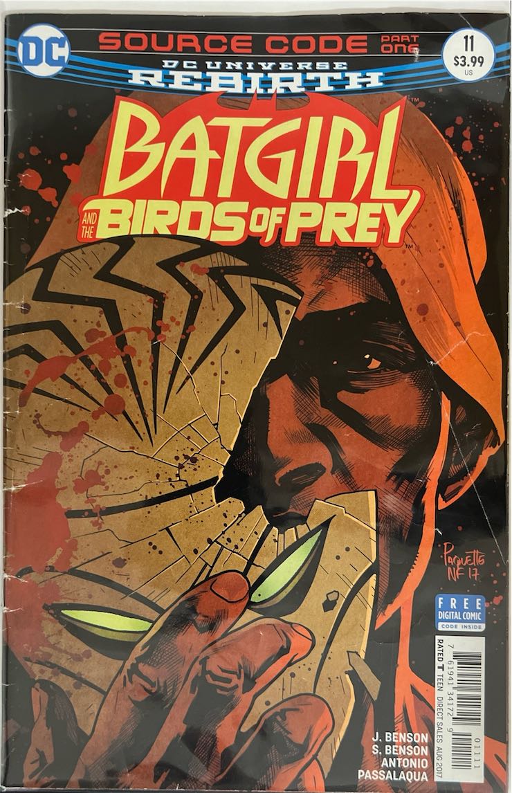 Batgirl and the Birds of Prey, #011, Source Code Part One (DC, 2017) - Direct Sales