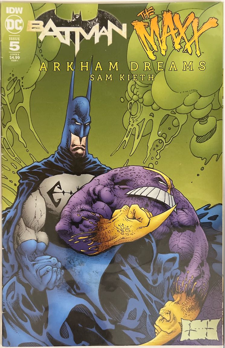 Batman/The Maxx, #005, Arkham Dreams (IDW, 2019) - Direct Sales Variant