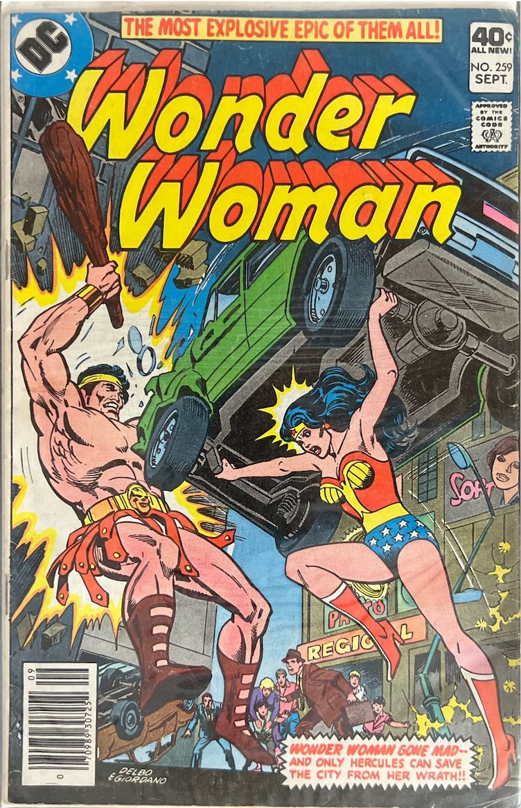 Wonder Woman, #259 (DC Comics, 1979) - Direct Sales