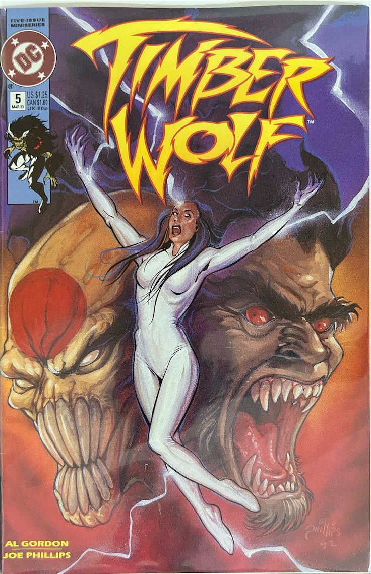 Timber Wolf, #005, (DC Comics, 1992) - Direct Sales