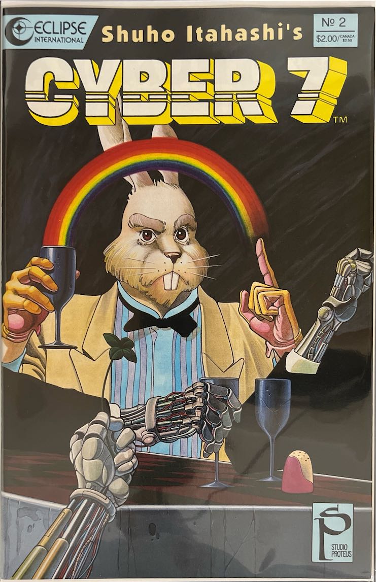 Cyber 7, #002 (Eclipse International, 1989) - Direct Sales