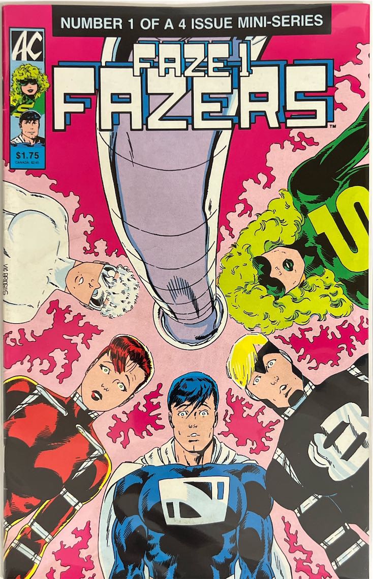 Faze 1 Fazers, #001 (AC Comics, 1985) - Direct Sales