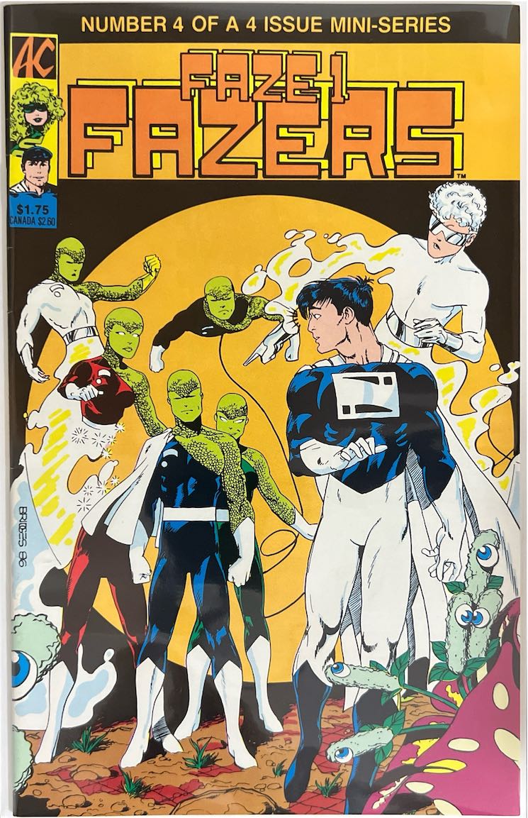 Faze 1 Fazers, #004, (AC Comics, 1986) - Direct Sales