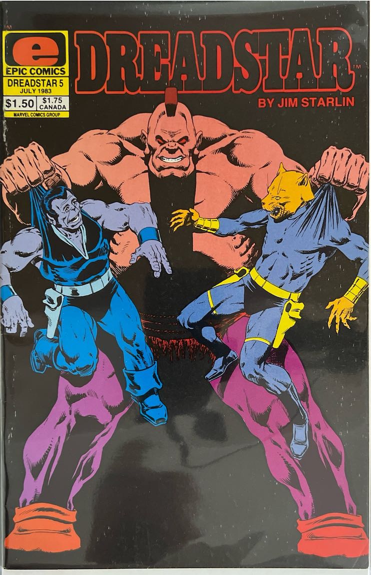 Dreadstar, #005, (Epic Comics, 1983) - Direct Sales