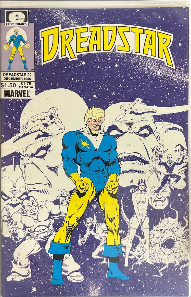 Dreadstar, #022 (Marvel, 1985) - Direct Sales