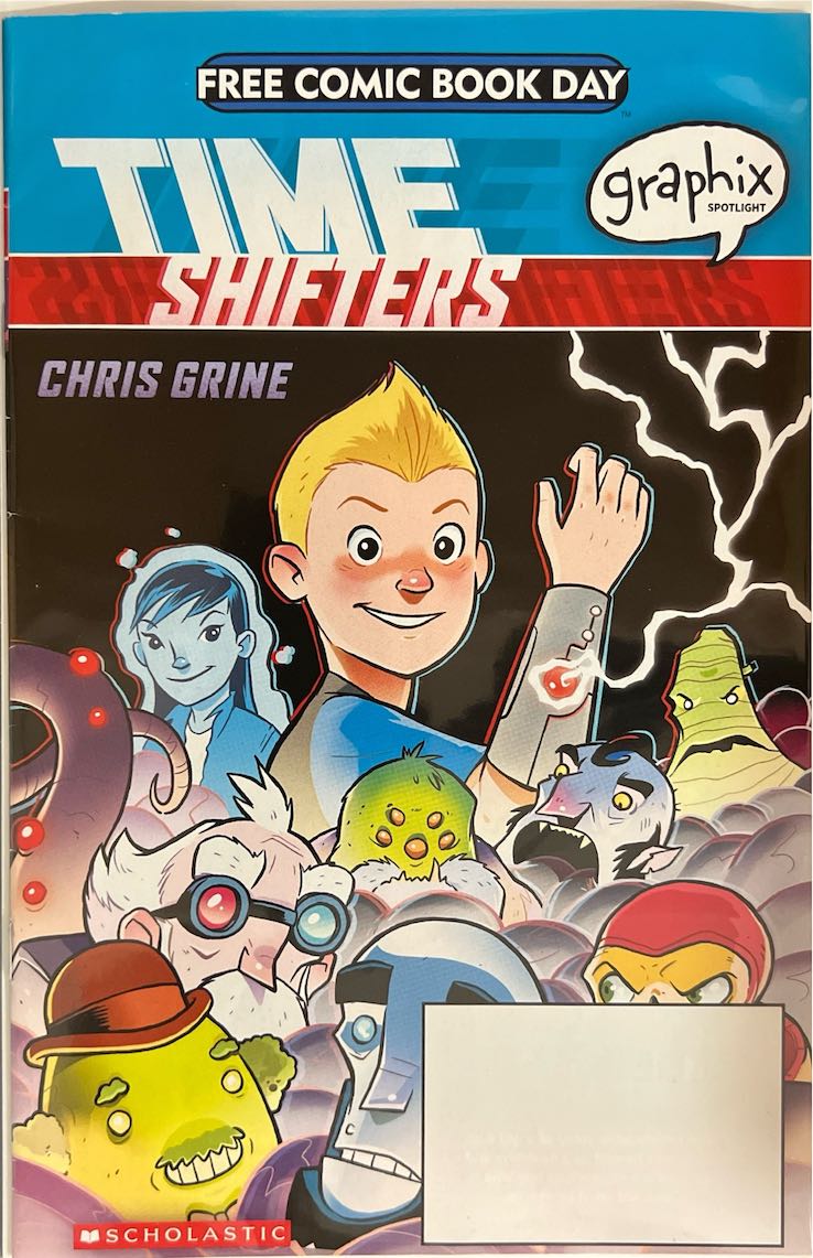 Time Shifters, Free Comic Book Day Edition (Graphix Spotlight, 2017) - Newsstand Edition