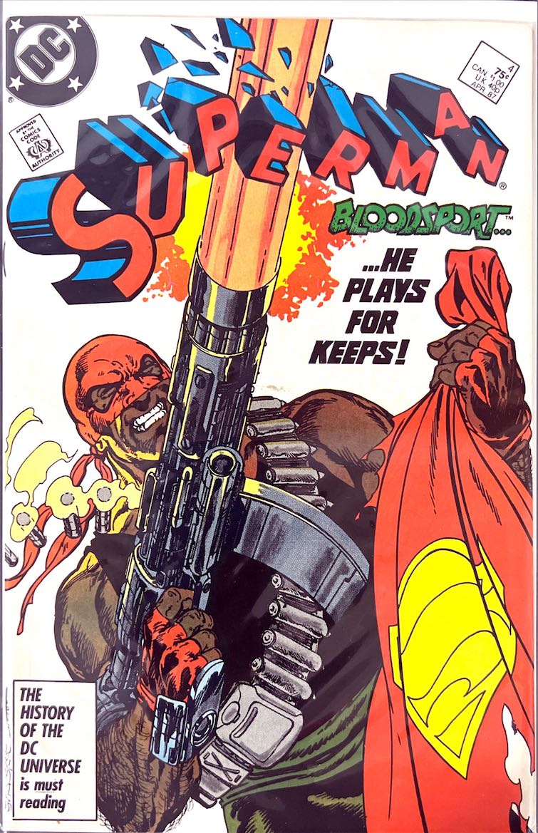 Superman, #4 (DC Comics, 1987)